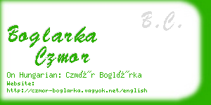 boglarka czmor business card